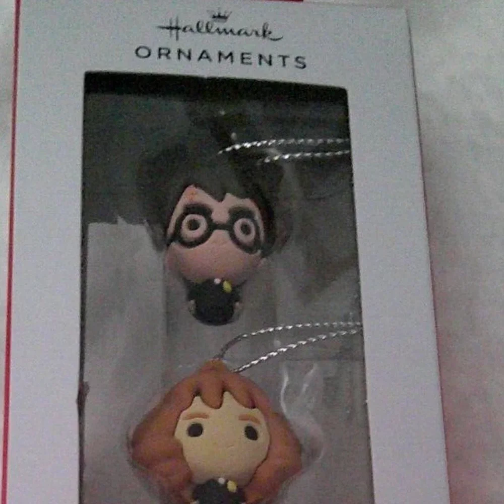 Hallmark Harry Potter Mini Christmas Ornament Set of 3 New